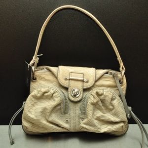 Botkier cream leather shoulder bag mini bag